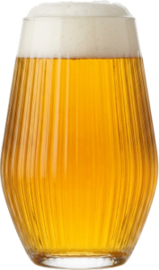 American IPA in het bijpassende glas
