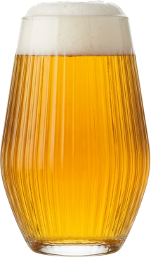 American IPA in het bijpassende glas