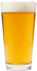 American pale ale in het bijpassende glas