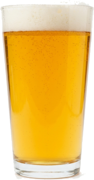 American pale ale in het bijpassende glas