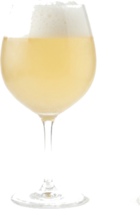 Berliner Weisse in het bijpassende glas