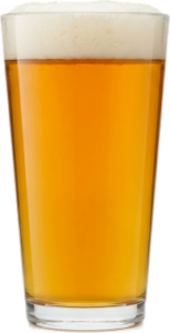 California common in het bijpassende glas
