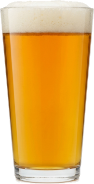 California common in het bijpassende glas