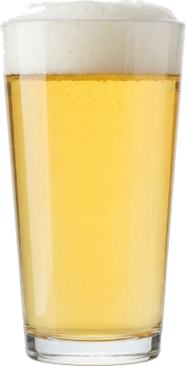 Cream ale in het bijpassende glas