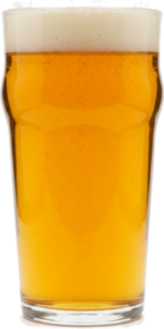 Engelse IPA in het bijpassende glas