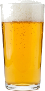 Geuze in het bijpassende glas