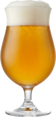 Saison in het bijpassende glas