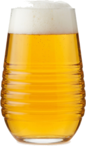Session IPA in het bijpassende glas