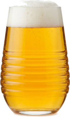 Session IPA in het bijpassende glas