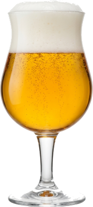 Tripel in het bijpassende glas